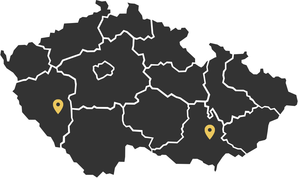 mapa projektů SVR ČR